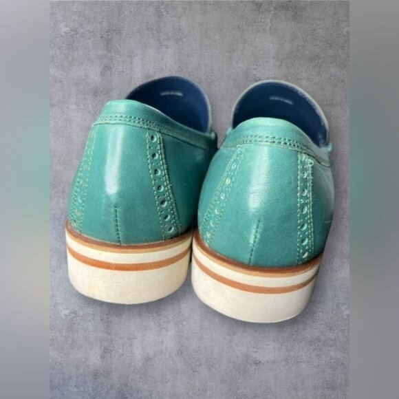 Cole Haan Men's South St Tassel Loafers – Botanical Green - Picture 3 of 7